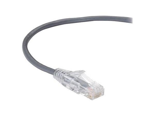 Black Box Corp Slim-Net Cat6 Patch Cable Gray 7Ft