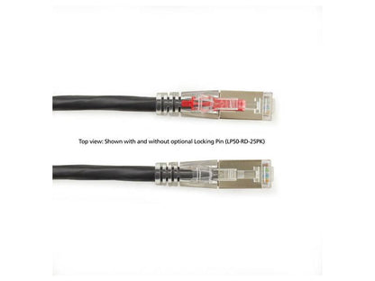 Cable Gigatrue 3 Cat6 de Black Box Corp., negro, 60 cm