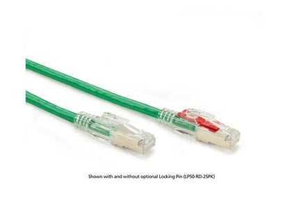 Cable Gigatrue 3 Cat6 de Black Box Corp., color verde, 2,13 m