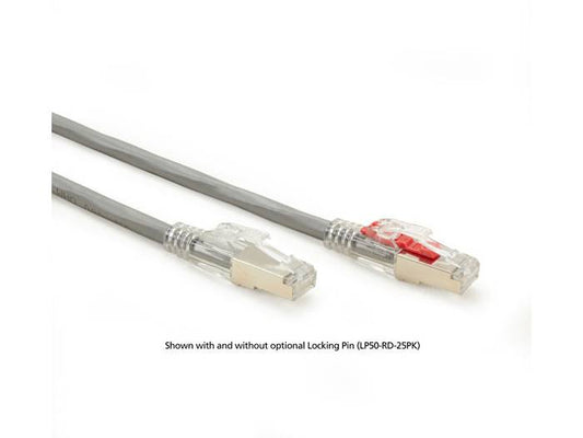 Cable Gigatrue 3 Cat6 de Black Box Corp., gris, 2,13 m
