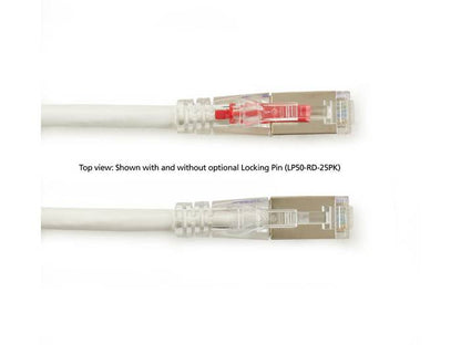 Black Box Corp Gigatrue 3 Cat6. Cord White 6Ft
