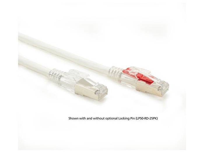 Black Box Corp Gigatrue 3 Cat6. Cord White 6Ft