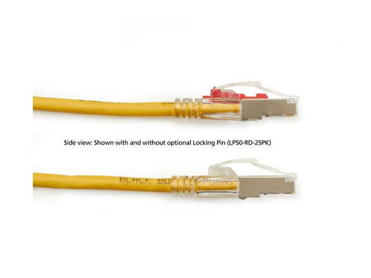 Cable Gigatrue 3 Cat6 de Black Box Corp., amarillo, 90 cm