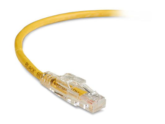 Cable de conexión Cat6 Gigatrue 3 de Black Box Corp, amarillo, 1,5 m