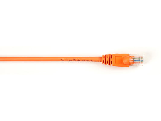 Patch de protection moulé Cat5E Black Box Corp C, orange, 1,2 m