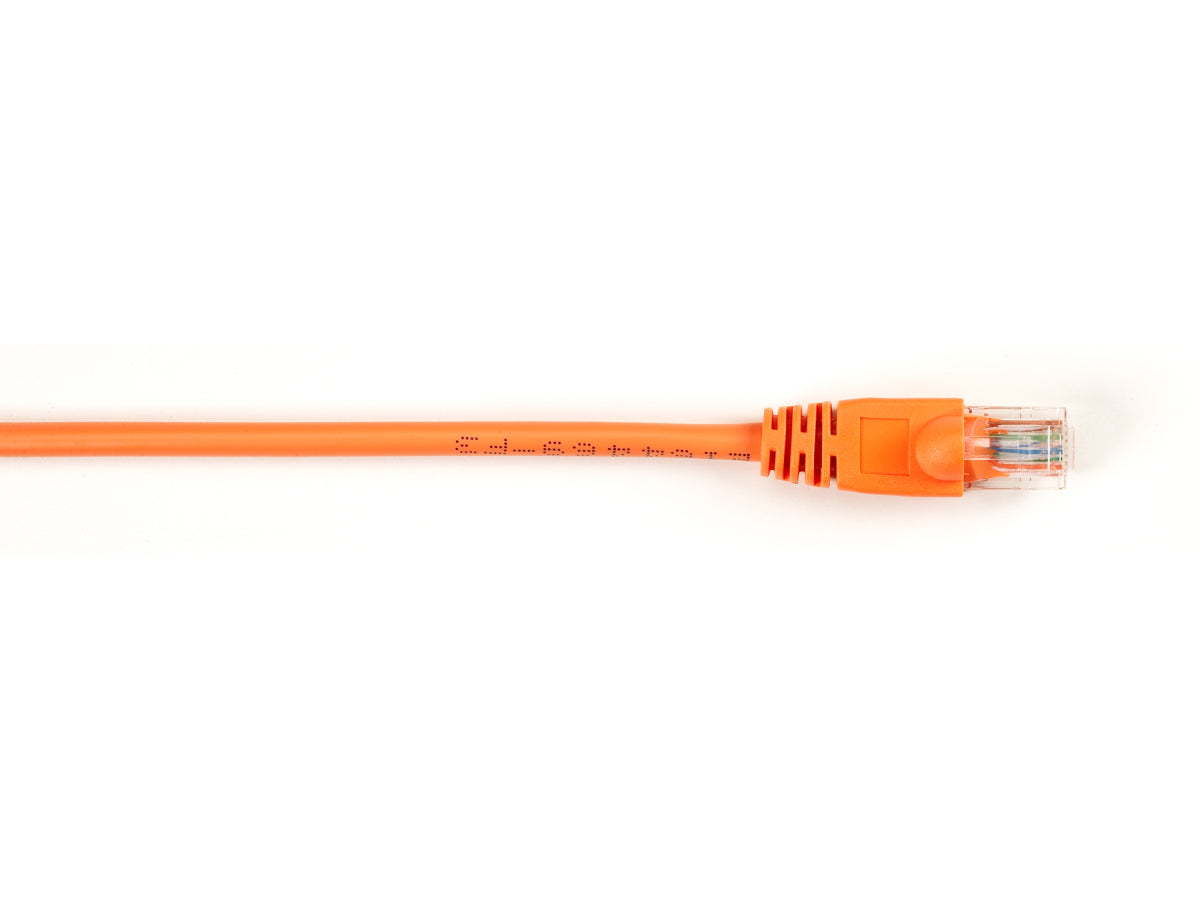 Patch de protection moulé Cat5E Black Box Corp C, orange, 1,8 m