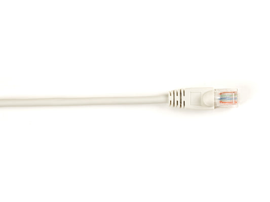 Parche de bota moldeado Cat5E de Black Box Corp, gris, 25 pies