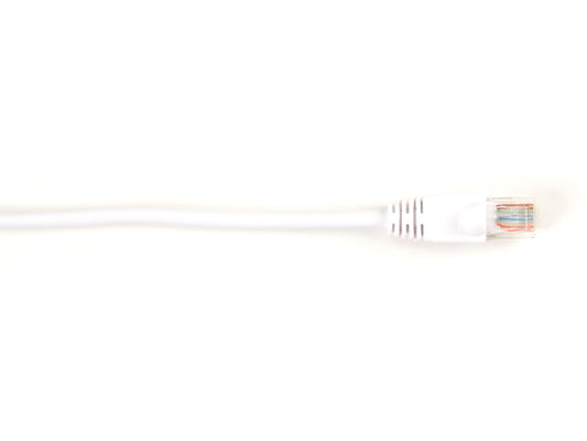 Parche de bota moldeado Cat6 de Black Box Corp, blanco, 20 pies