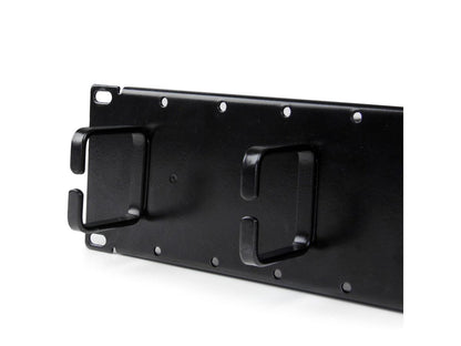 Startech.Com 2U Double-Sided Horizontal Cable Management Panel Wit
