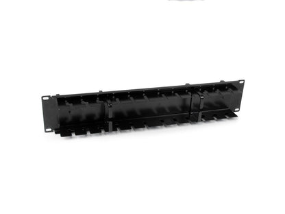 Startech.Com 2U Double-Sided Horizontal Cable Management Panel Wit