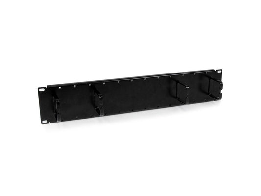 Panel de gestión de cables horizontal de doble cara 2U de Startech.Com