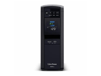 Cyberpower 1500 Va/1000 W, mini-onduleur sinusoïdal PFC, 12 NEM