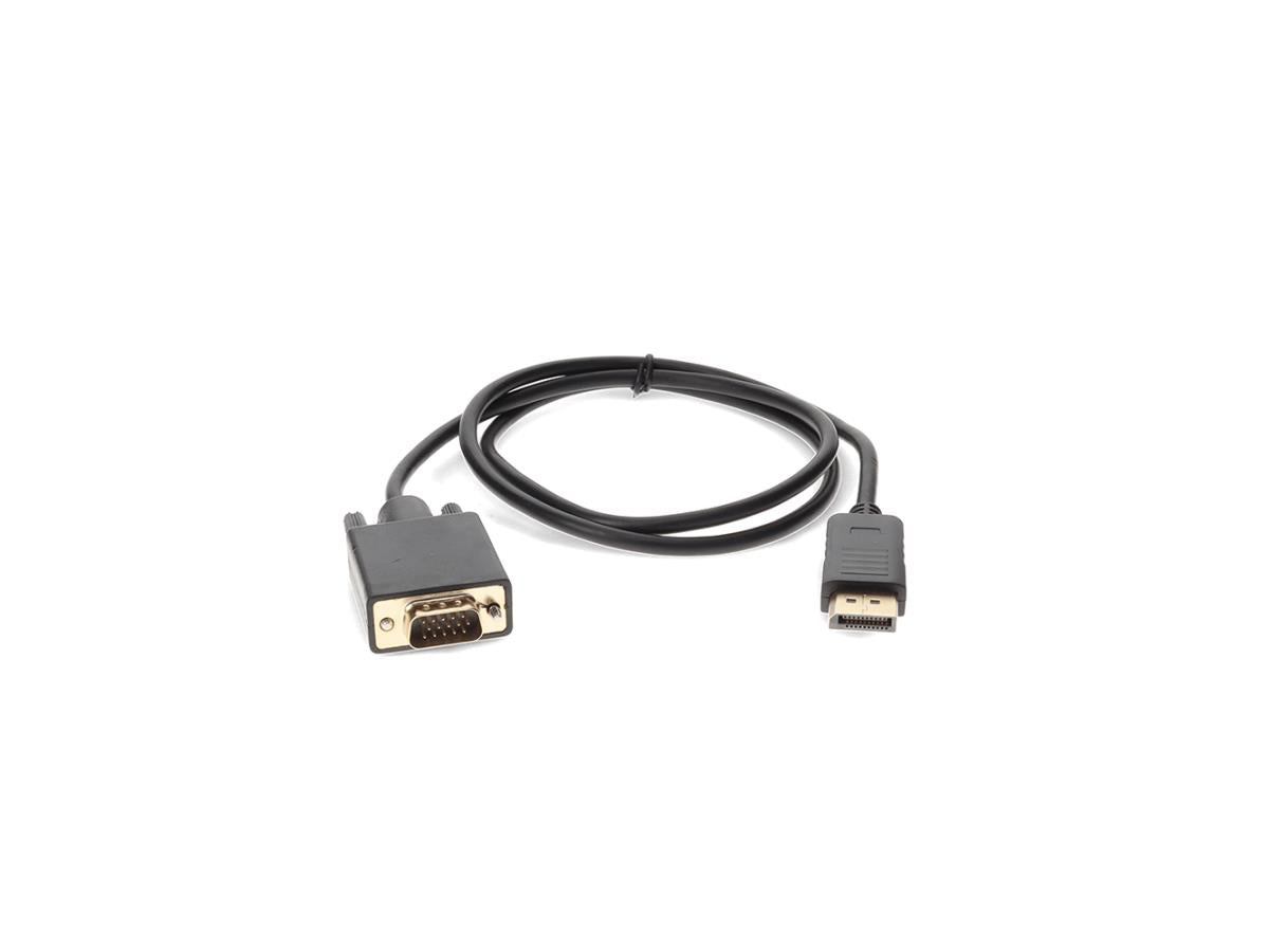 Add-On5Pk 3.0Ft Dp To Vga M/M Adapter