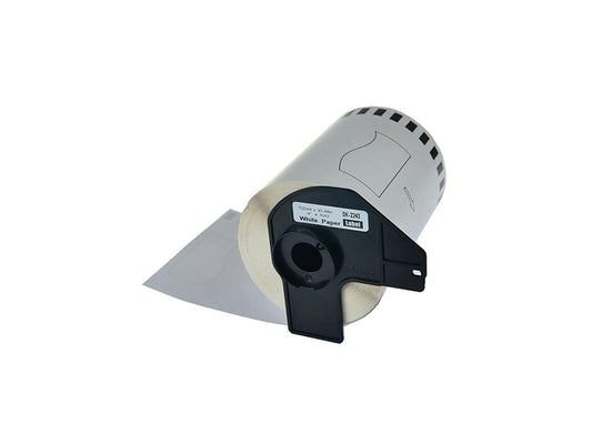 Film continu Brother noir sur blanc, 4 rouleaux, 10 cm, moyenne 300