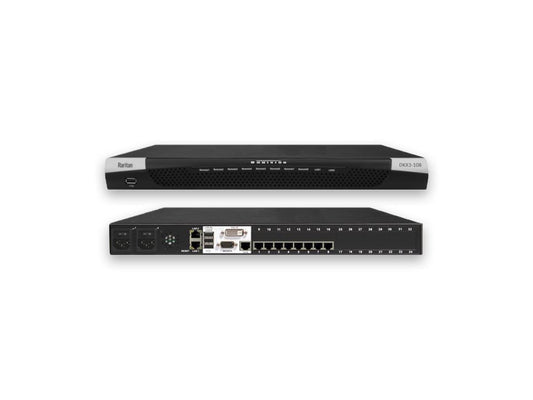 Conmutador KVM sobre IP Legrand-Raritan de 8 puertos, 1 usuario remoto, DVI local