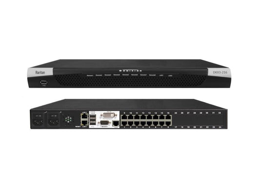 Conmutador KVM sobre IP Legrand-Raritan de 16 puertos para 2 usuarios