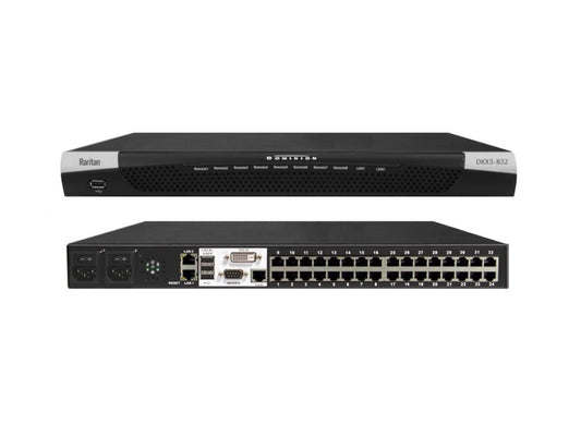 Conmutador KVM sobre IP Legrand-Raritan de 32 puertos y 8 usuarios