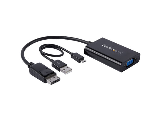 Adaptateur DisplayPort vers VGA avec audio