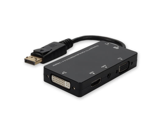 Add-On5Pk 8In Dp To Dvi/Hdmi/Vga M/F Adapter