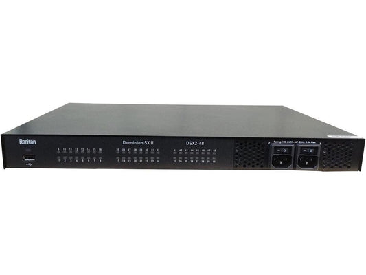 Legrand-Raritan 48 ports série avec double alimentation CA et modem