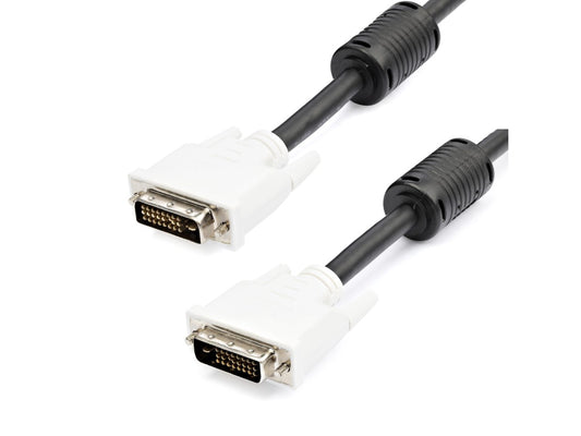 Cable DVI-D de doble enlace de 3 pies (macho a macho)