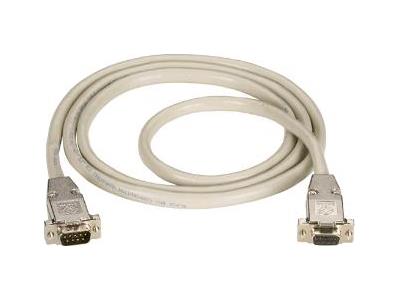 Capots de protection Emi/Rfi pour câble DB9 Black Box Corp, M/M, 6,1 m