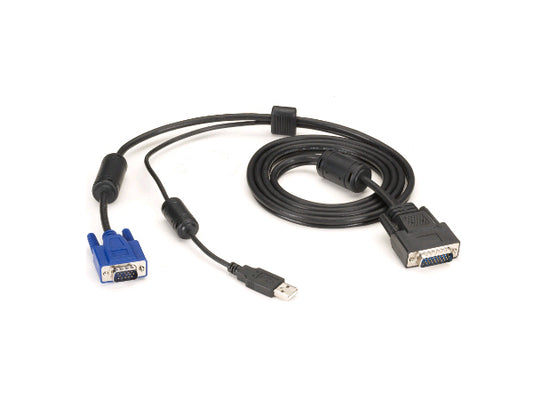 Câble VGA USB vers HD26 Ehnsecure2-0006 de Black Box Corp.