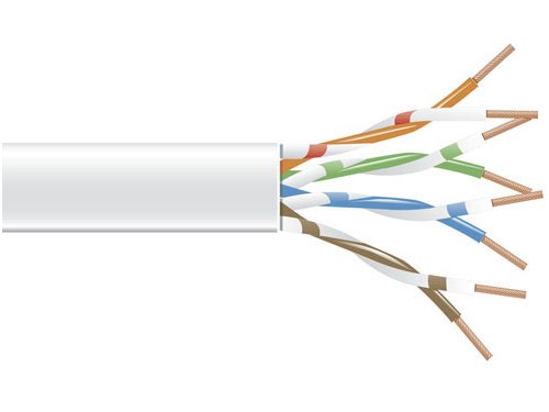 Black Box Corp 6, 550 MHz, cable trenzado a granel Evnsl0650A-1000