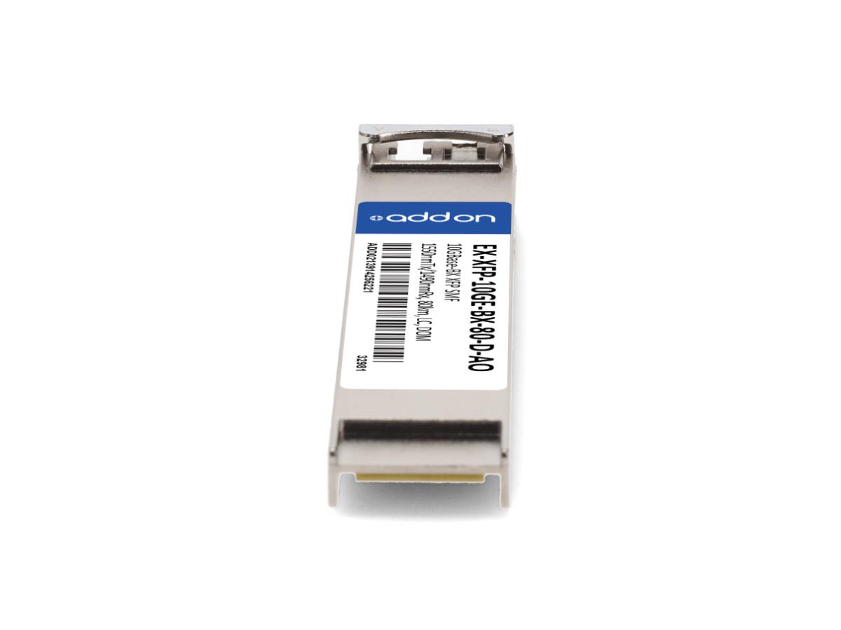 Module complémentaire Juniper Networks Ex-Xfp-10Ge-Bx-80-D compatible avec la norme TAA
