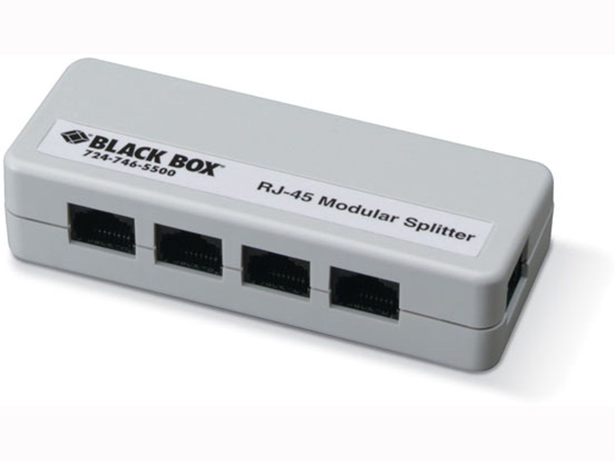 Black Box Corp Dular Splitter, 5-Position, 8 X Fm800-R2