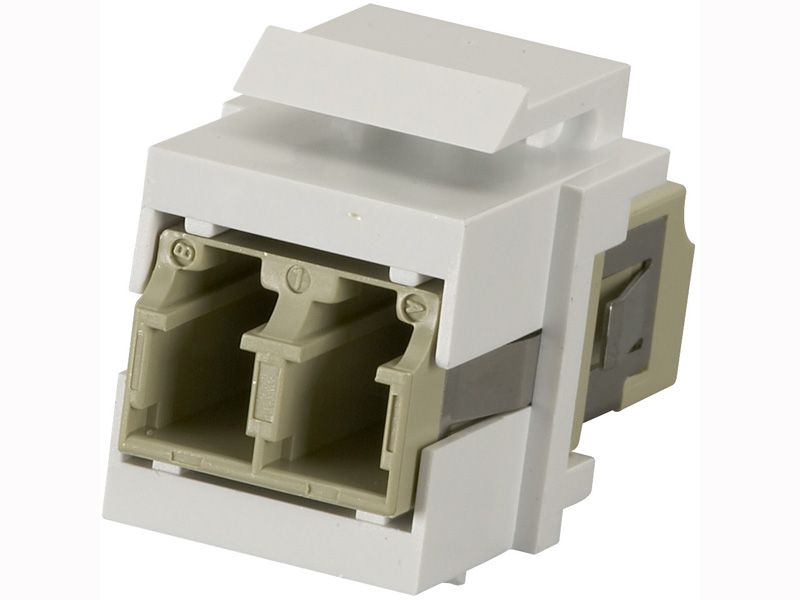 Black Box Corp Station2 Snap Fitting Lc White Fmt357-R3