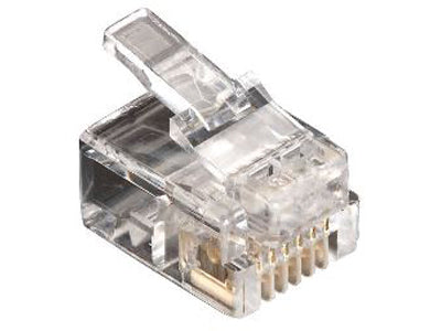 Black Box Corp Connector, 6-Wire, 50-Pack Fmtp611-50Pak