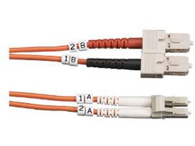 Cable de 10 m de Black Box Corp., conector SC de 50 mm a LC Fo50-010M-Sclc
