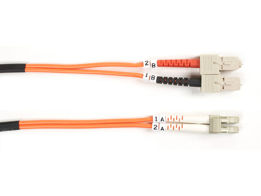 Cable de conexión 3M mm 62,5 SC a LC Fo625-003M-Sclc de Black Box Corp.
