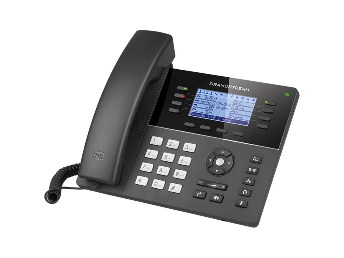 Grandstream 8 Lines, 4 Sip Accounts, Poe + Gige (Replacement: Grp2613)