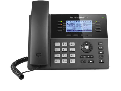 Grandstream 8 Lines, 4 Sip Accounts, Poe + Gige (Replacement: Grp2613)