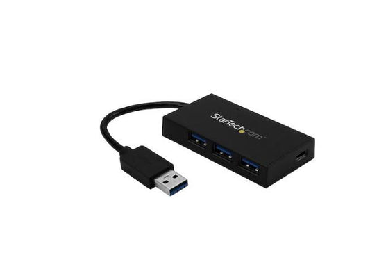 Concentrador USB 3.0 de 4 puertos y 5 Gbps: 3 USB-A y 1 USB-C