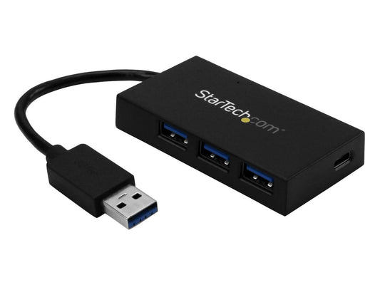 Concentrador USB 3.0 de 4 puertos Startech.Com, concentrador USB tipo A con 1 puerto USB-C y 3 puertos USB-C
