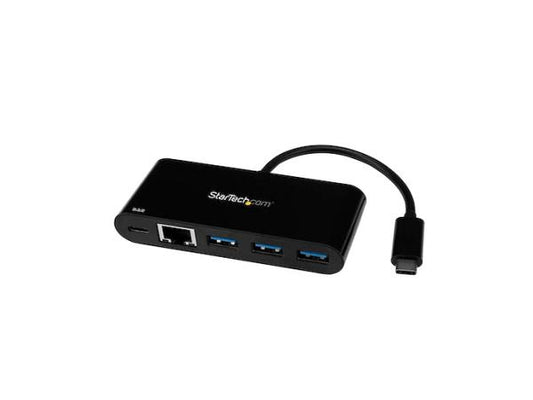 Concentrador USB C de 3 puertos a USB-A de 5 Gbps/Gbe/PD