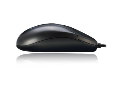 3-Btn 1600 Dpi Lsr Mse,Usb,Blk,Fast