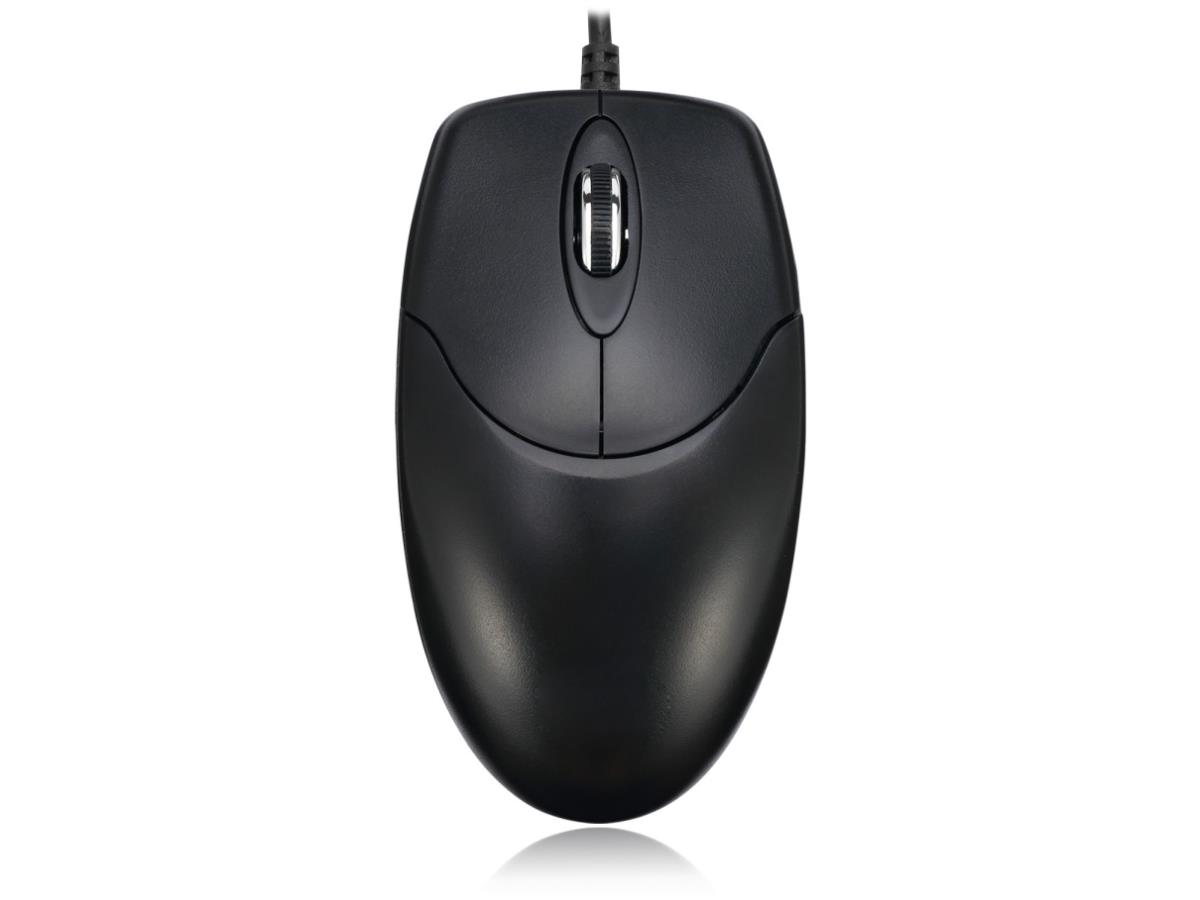 3-Btn 1600 Dpi Lsr Mse,Usb,Blk,Fast