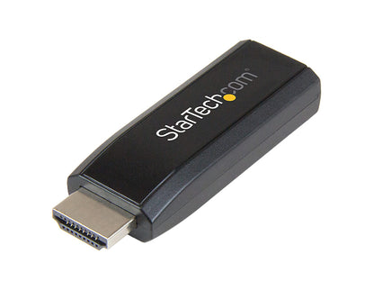 Adaptateur HDMI vers VGA Startech.Com - Sortie audio auxiliaire - Compact - 19