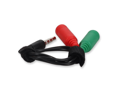 Add-On8In Audio M/F Black Cable