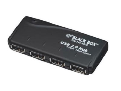 Concentrador USB 2.0 de 4 puertos Black Box Corp IC147A-R3