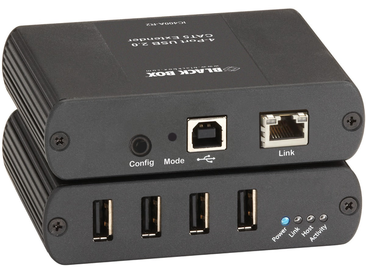 Black Box Corp Usb Extender - Catx, 4-Port