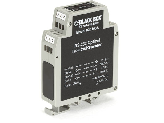 Black Box Corp L Repeaters With Opto-Isolation, Icd103A