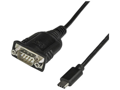 Startech.Com Usb C To Serial Adapter Cable 16\" (40Cm), Usb Type C