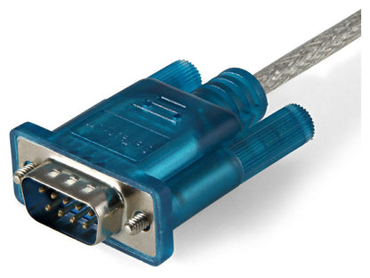 Startech.Com 3Ft Usb To Rs232 Db9 Serial Adapter Cable - M/M - Ser