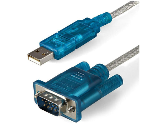 Cable adaptador USB a serie RS232 DB9 de 90 cm (macho a macho) Startech.com