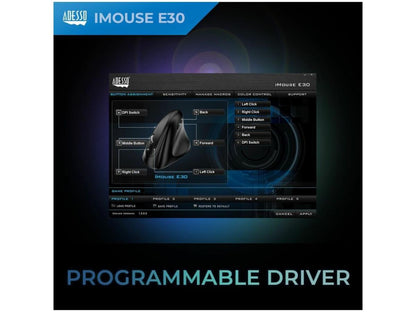 E30 Vert Wrls Ergonómico Mse